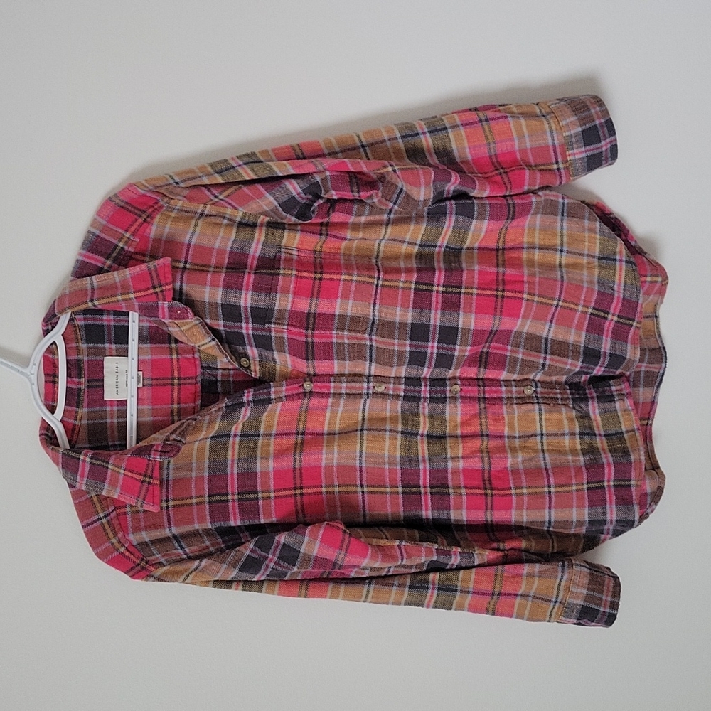 American Eagle  button up shirt size M - Picture 15 of 15